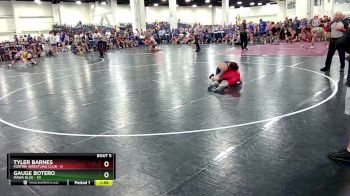 120 lbs Round 2 (8 Team) - Gauge Botero, MAWA Blue vs Tyler Barnes, Foxfire Wrestling Club