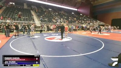 130 lbs 1st Place Match - Parker Marvel, Eastside United Wrestling Club vs Jax Thurin, Tri-State Grapplers