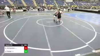 182 lbs Round Of 16 - Hunter Richardson, All American Training Center vs Josiah Flores, 806Takedown Wrestling