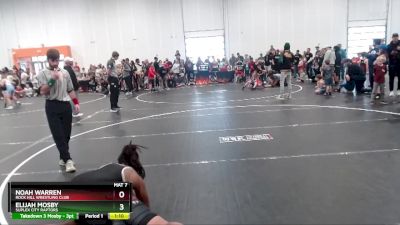 Champ. Round 1 - Noah Warren, Rock Hill Wrestling Club vs Elijah Mosby, Suplex City Raptors