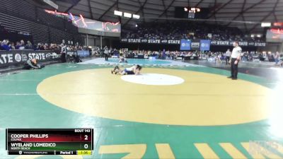 1B/2B 126 Quarterfinal - Wyeland Lomedico, North Beach vs Cooper Phillips, Colfax