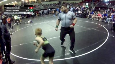 65 lbs Champ. Round 1 - Phillip Childers, Nebraska Elite Wrestling Club vs Keean Grudzinski, GI Grapplers