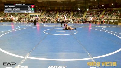 61 lbs Round Of 16 - Wes Weaver, All I See Is Gold Academy vs Jameson Spencer, Steel City Reloaded