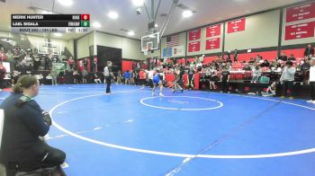 144 lbs Quarterfinal - Merik Hunter, Rogers High School Boys vs Lael Sigala, Bookert T Washington