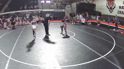 75 lbs Andrew Koster, Oregon 2 12U Boys vs Jaxson Ebenezer, Alaska 12U Boys