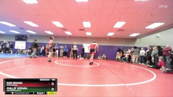 190 lbs Cons. Round 3 - Sam Rohan, Ravenwood vs Phillip Szpara, Hendersonville