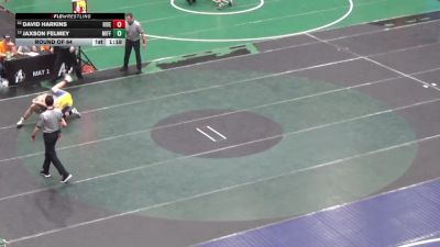 172 lbs Round Of 64 - David Harkins, River Valley vs Jaxson Felmey, Mifflinburg