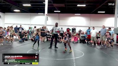 60 lbs Round 3 (4 Team) - Javon Haliburton, Quaker Nation vs Gio Mazzio, Mat Warriors White