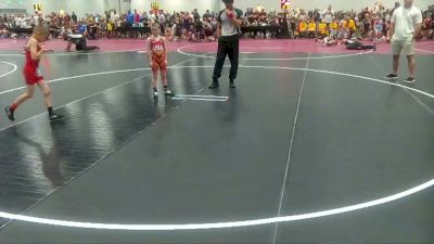 56 lbs Round 3 (6 Team) - Benjamin Becker, Florida Supreme vs Anthony Arroyos, Backyard Brawlers Red