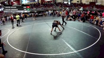 75 lbs Cons. Round 1 - Kolter Arthur, Nebraska City Wrestling Club vs Callen Lindeman, Junior Titans Wrestling Club