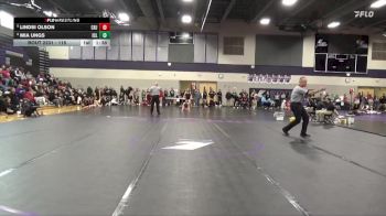 115 lbs 5th Place Match - Lindsi Olson, Cedar Rapids Jefferson vs Mia Ungs, Iowa City Liberty