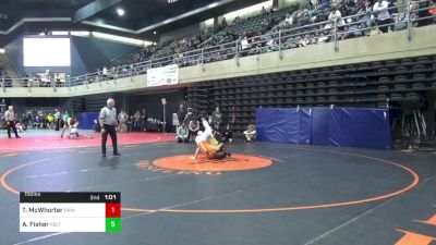 150 lbs Quarterfinal - Trevor McWhorter, Painted Post vs Anthony Fisher, Felton