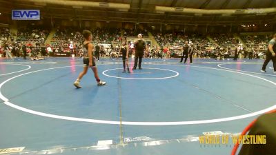 61 lbs 2nd Place - John Petrovcik, NBWA vs Jair Almaraz, Shootbox Wrestling Club