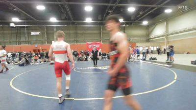 150 lbs Final - Ethan Krazer, Misdirection Mat Club - BHSE vs Cole Stroupe, Freakztyle Wrestling White - BHSE