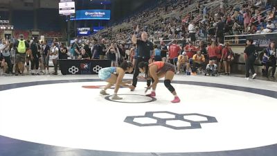 155 lbs Champ. Rd Of 64 - Romina Temengil, Texas vs Ayanna Cruz, Oklahoma