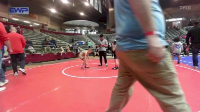 60 lbs Rr Rnd 3 - Ezra Eason, Lonoke Youth Wrestling vs Parker Ledbetter, North DeSoto Wrestling Academy