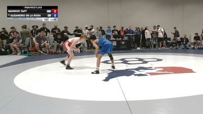 51 kg Champ. Rd Of 64 - Maddox Taft, Inland Northwest Wrestling Training Center vs Alejandro De La Rosa, Cyclones Wrestling & Fitness
