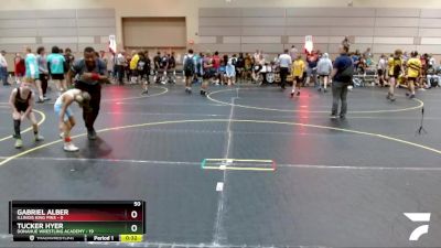 50 lbs Round 2 (6 Team) - Tucker Hyer, Donahue Wrestling Academy vs Gabriel Alber, Illinois King Pins