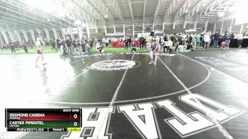 126 lbs Semifinal - Desmond Cadena, Morgan vs Carter Pimentel, Layton