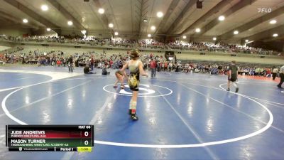 70 lbs Champ. Round 1 - Mason Turner, Thoroughbred Wrestling Academy-AA vs Jude Andrews, Phenom Wrestling-AAA