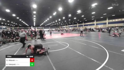 175 lbs Consi Of 4 - Devlin Weaver, Silverback WC vs Anthony Vasquez, Legacy WC