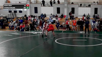 175 lbs Semi To 9th - Noah Gray, New Bedford vs Charlie Wilder, Hingham