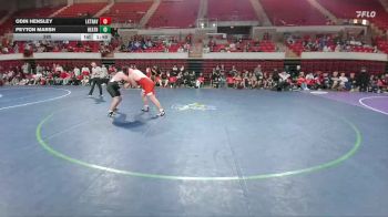 285 lbs Round 3 - 2nd Wrestleback And Semi-finals(16 Team) - Odin Hensley, Austin Lake Travis vs Peyton Marsh, Rockwall Heath