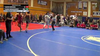 115 lbs Semifinal - Gavin Guevara, Clayton Valley School vs Haris Nurakhunov, Northgate