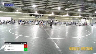 Rr Rnd 4 - Arizona Poulin, Dominate Club Wrestling vs Emma Luper, Wyandotte Youth Wrestling