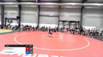 23 kg Prelims - Maya Grimes, Misfits Gummy Bears vs Aubrey Kokinda, PWC Athena (W) 1