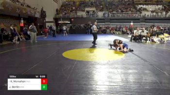106 lbs Consolation - Keegan Mcmahon, Paul Vi vs Jake Berllin, Episcopal Hs Tx