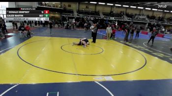 132 lbs Round Of 32 - Ronald Dempsey, Toll Gate vs Caleb Martin, Westerly