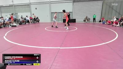 138 lbs Round 2 (6 Team) - Caden Stevenson, Virginia Red vs Roman Clouse, Kansas Red