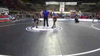 92 lbs Champ. Round 2 - Charles Gonzalez, California Grapplers vs Liam Smith, Granite Wrestling Club