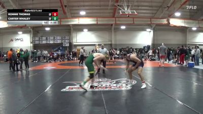 197 lbs Cons. Round 1 - Carter Whaley, Unattached vs Ronnie Thomas, Findlay