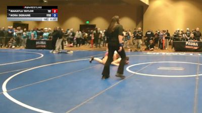 155 lbs Champ. Rd Of 16 - MaKayla Taylor, Triple T vs Nora Demaine, VTUSAW