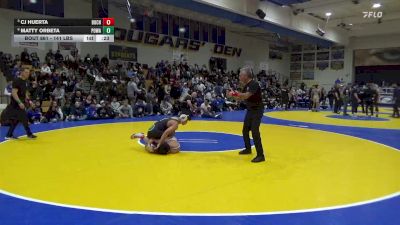 141 lbs Consolation - Cj Huerta, Buchanan vs Matty Orbeta, Poway