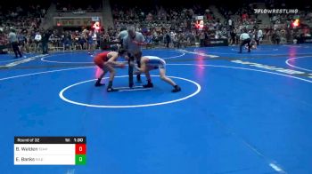 89 lbs Prelims - Blade Walden, Team Tulsa WC vs Elijah Banks, Mile High WC