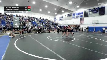 170 lbs 7th Place Match - Samantha Freire, Chaparral vs Jacqueline Ulloa, Orange