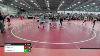 60 lbs Rr Rnd 3 - Dane Bova, All American Wrestling Club vs Troy Wescott, Kraken