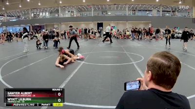 130 lbs Round 1 (6 Team) - Wyatt Lilburn, Triangle WA vs Sawyer Albert, Crossroads Wrestling