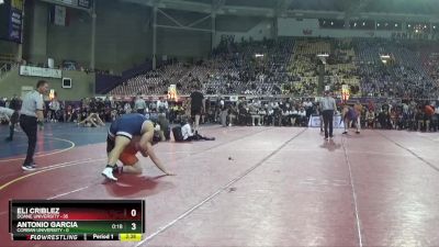 285 lbs Round 1 (16 Team) - Antonio Garcia, Corban University vs Eli Criblez, Doane University