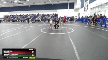 59-64 lbs Round 3 - Emma Camacho, Powerline Wrestling vs Ivy Leyva, Threshold