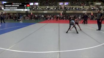 90 lbs Round 1 - Reagan Lancaster, Holmen Viking Wrestling Club vs Leila LeVesseur, Levici Prep
