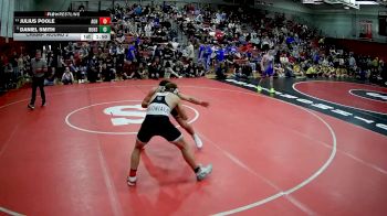 133 lbs Champ. Round 2 - Julius Poole, Albert Gallatin Hs vs Daniel Smith, Burgettstown Hs