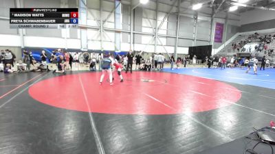 135 lbs Champ. Round 3 - Madison Watts, Mat Demon Wrestling Club vs Freya Schwabenbauer, Ascend Wrestling Academy