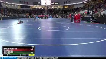 105 lbs Champ. Round 1 - Sarah Martyn, Dubuque Senior vs Kim Meyer, Ridge View