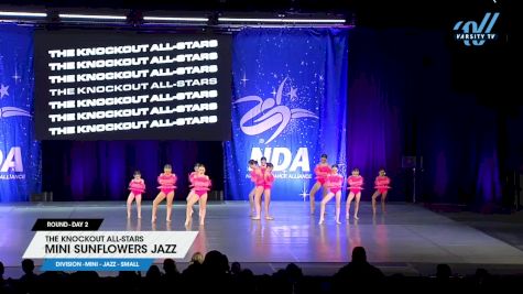 The Knockout All-Stars - Mini Sunflowers Jazz [2025 Mini - Jazz - Small Day 2] 2025 NDA All-Star National Championship