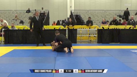 Devin Anthony Janke vs Jorge F Chavez Polack 2024 World IBJJF Jiu-Jitsu No-Gi Championship