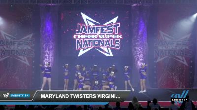 Maryland Twisters Virginia - Velocity [2022 L4.2 Senior - Small Day 1] 2022 JAMfest Cheer Super Nationals